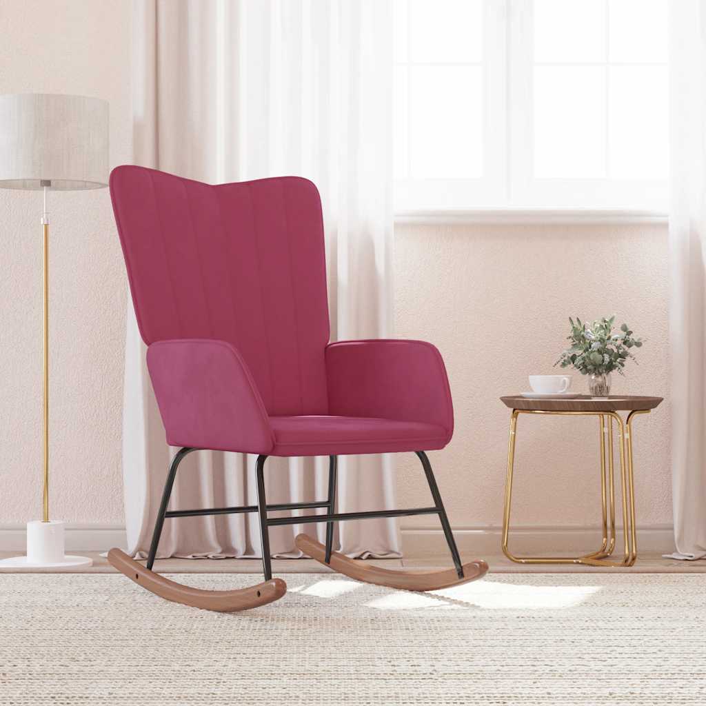 Fotel Bujany , , Obity Aksamitem