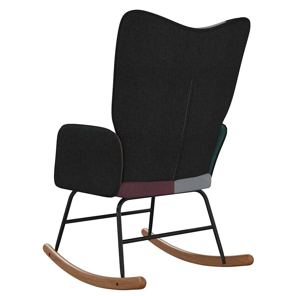 Fotel Bujany, Patchworkowy, Tapicerowany Tkaniną