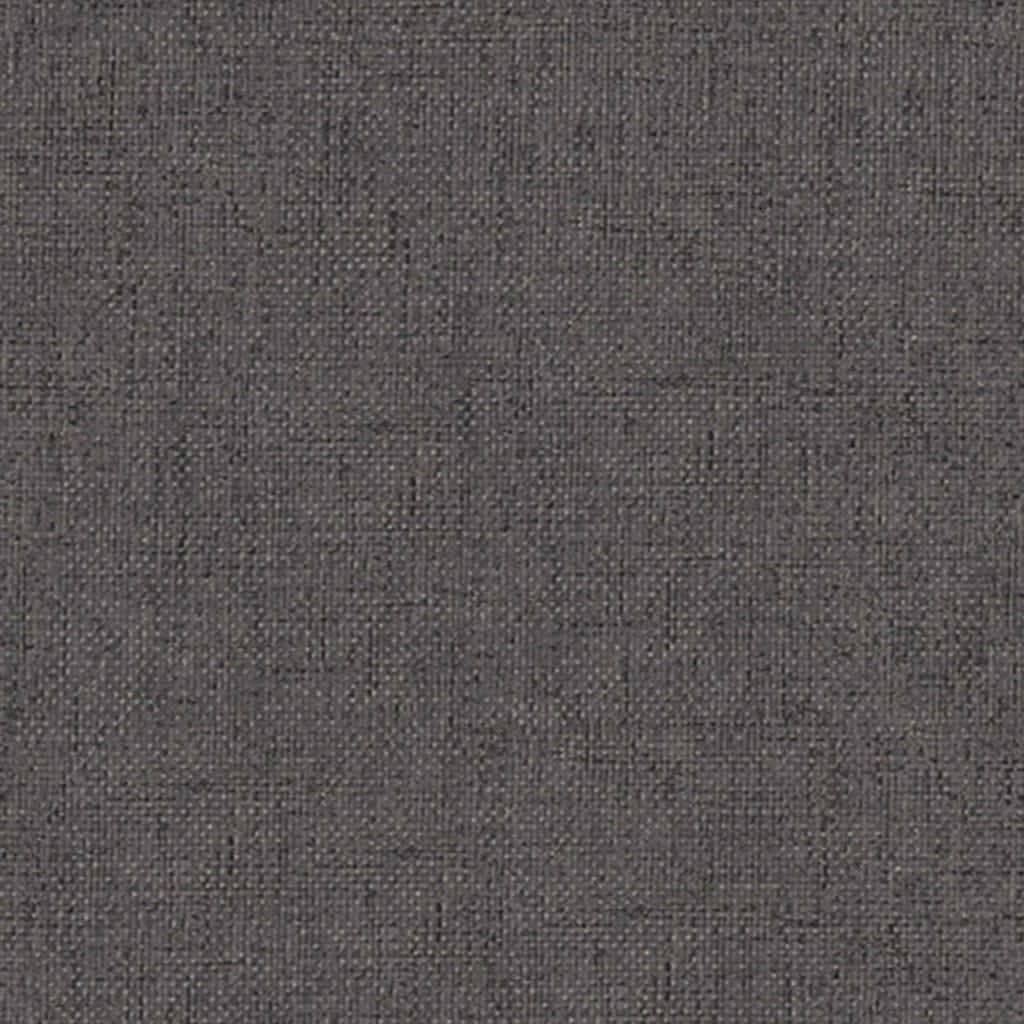 Fotel Bujany, Ciemnoszary, Tapicerowany Tkaniną