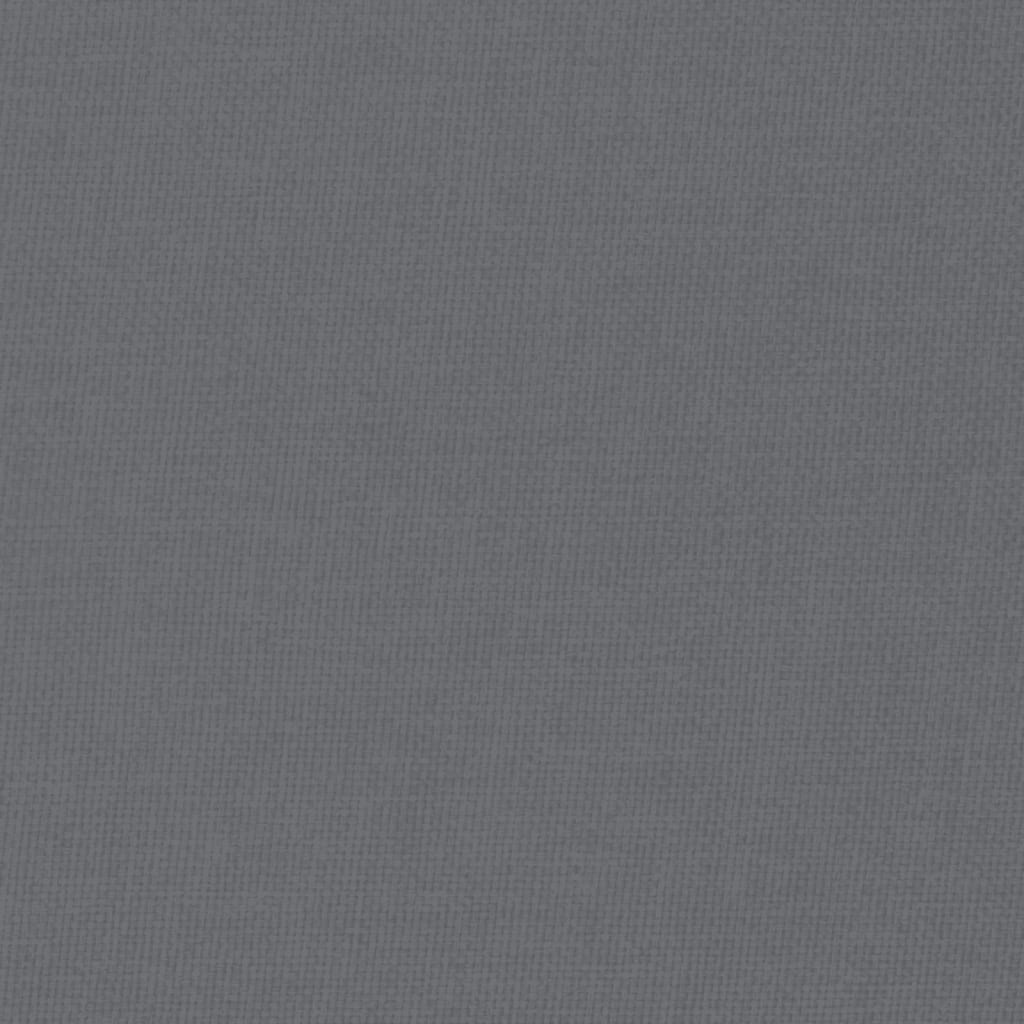 Fotel Bujany, Ciemnoszary, Tapicerowany Tkaniną