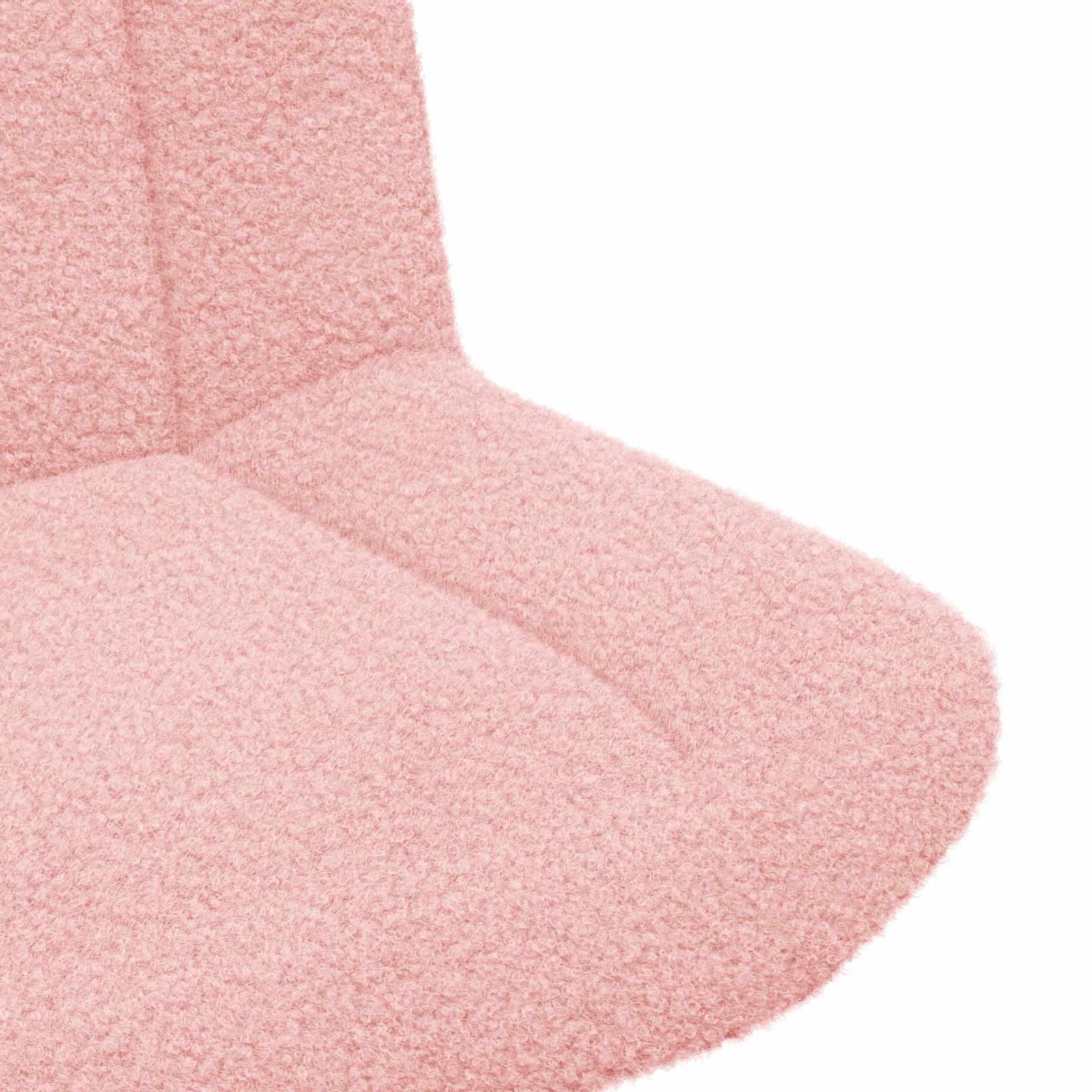 Fotel Obrotowy 63 X 75 X 76 Cm Owczy Skór