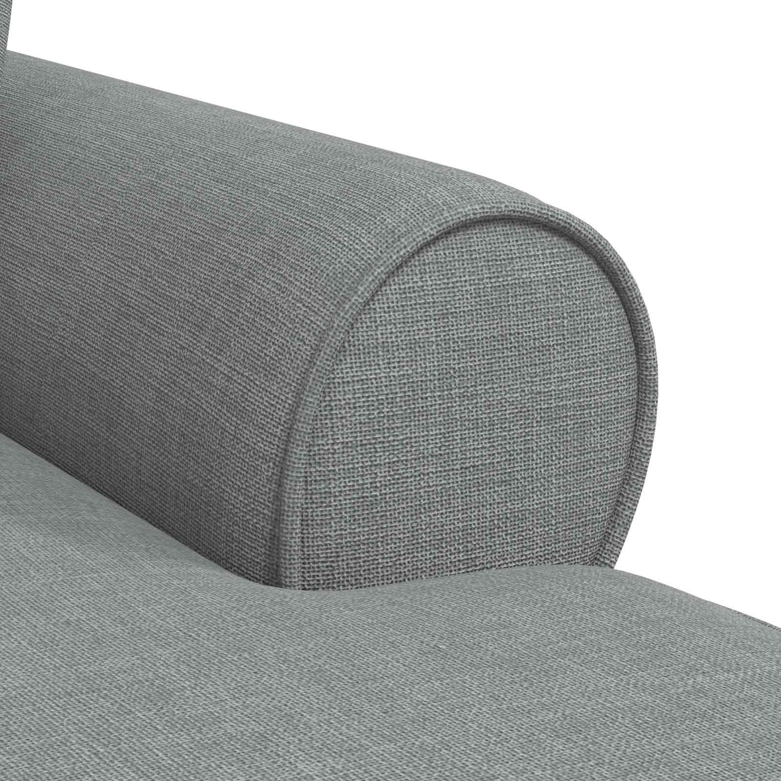 Chaise Lounge Z Fartuszkiem Z Poduszką 3 Pcs Tkanina